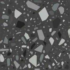 Beperkt Aanbod Quintessenza Confetti Nero Petrolio 18,6x18,6 cm