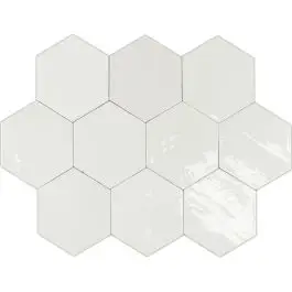 Wow Zellige Hexa White 10,8x12,4 cm Bestseller