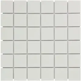 Meest Verkocht The Mosaic Factory Barcelona White Mat 4,8x4,8 cm