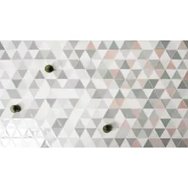 Direct Verzonden Quintessenza 3Lati Grigio Chiaro Lucido 13,2x11,4 cm