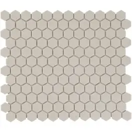Merkproduct The Mosaic Factory London Hexagon White 2,3x2,6 cm