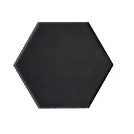 Voordeelprijs Terre d'Azur Hexagonale Zwart 15x17 cm F17