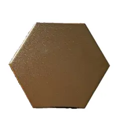 Seizoensaanbieding Terre d'Azur Hexagonale Brons/Goud 15x17 cm F68