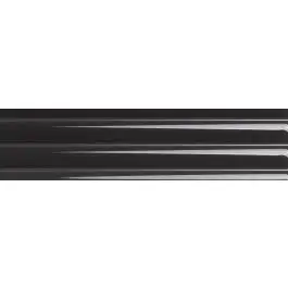Premium Quintessenza Marea Bassa Nero Lucido 7,5x30 cm