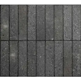 Sant'Agostino Tetris Block Dark Mat afm. 5x20 cm Direct Beschikbaar