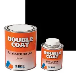 De IJssel Double Coat DD-lak Zwart Lage Kosten