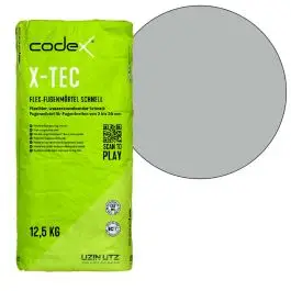 Direct Verzonden codex X-Tec platinagrijs / 12,50 kg