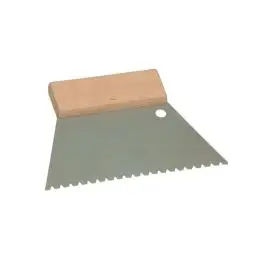 Super Prof lijmkam driehoeksvertanding houten greep-4,5x3,5x4 Express Levering