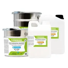 Laatste Kans FLOW RESIN Epoxy Vloercoating Transparant