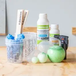 FLOW RESIN Epoxy Bollen Giethars pakket Beperkte Voorraad
