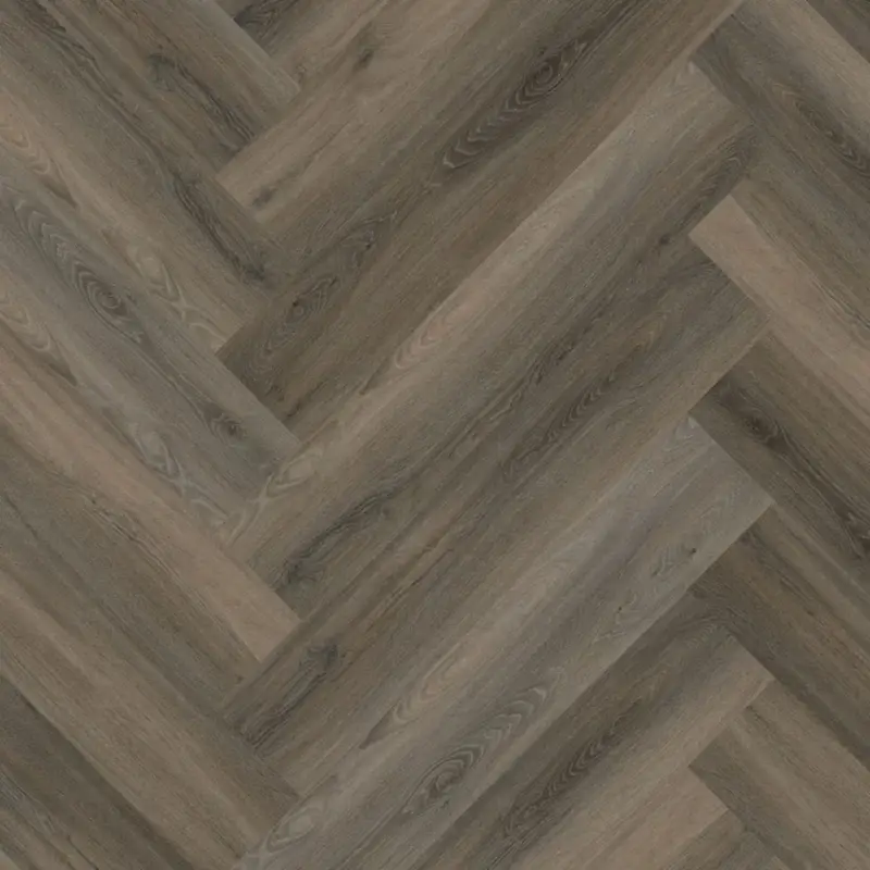 Aanbieding Floorlife YUP Herringbone dryback dark grey