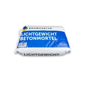 Voordeelprijs Bouwcenter Lichtgewicht betonmortel 18 Kg