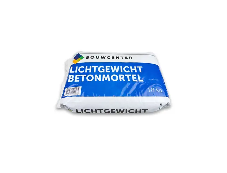 Voordeelprijs Bouwcenter Lichtgewicht betonmortel 18 Kg