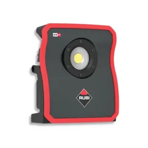 Op = Op gereedschap Rubi Lumeo Energy cas Werklamp
