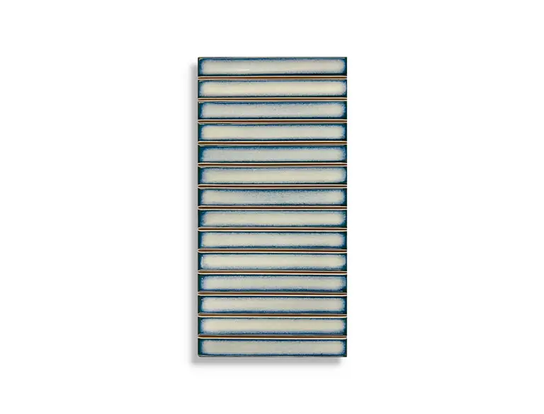 mozaiek Blauw 12.5 x 25 Op = Op