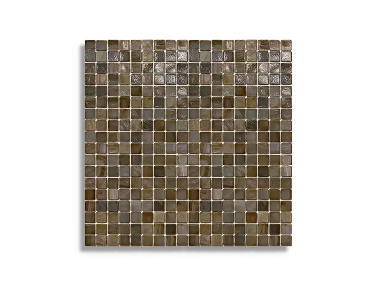 Populair mozaiek Bruin 29.5 x 29.5