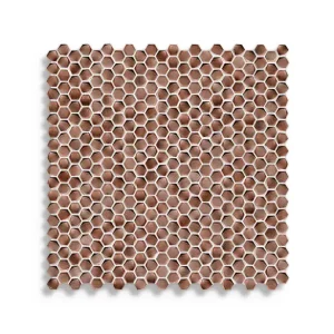 Weekendaanbieding mozaiek Koper 30.4 x 30.7
