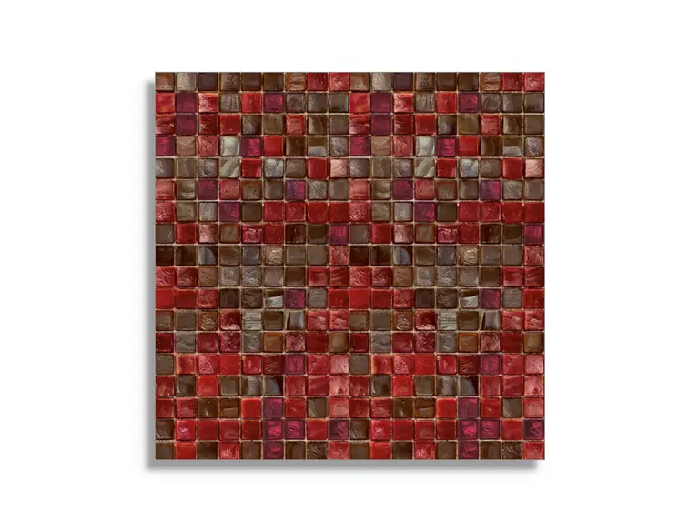 mozaiek Rood 29.6 x 29.6 Korting