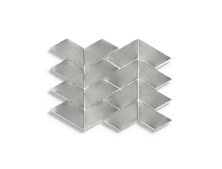 Snelle Levering mozaiek Zilver 22.1 x 28.1