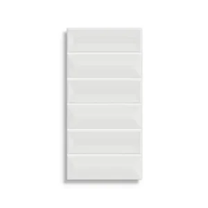 Mozaiektegel El Barco Prisma Matt White 15 x 30 Hete Deal