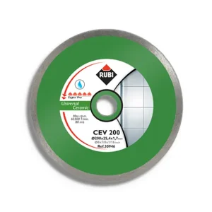 Laatste Versie Tegelgereedschap Rubi Cev 200 Superpro Zaagblad