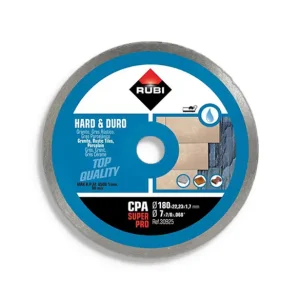 Tegelgereedschap Rubi Cpa 180 Superpro Zaagblad Voordeelprijs