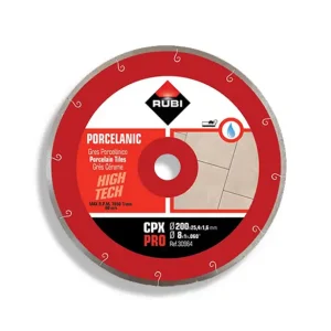 Tegelgereedschap Rubi Cpx 200 Pro Zaagblad Bestseller