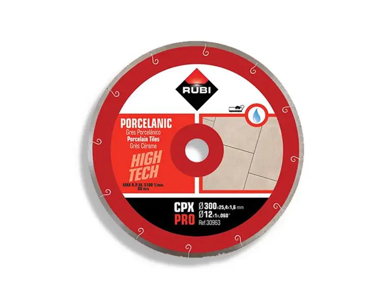 Op = Op Tegelgereedschap Rubi Cpx 300 Pro Zaagblad