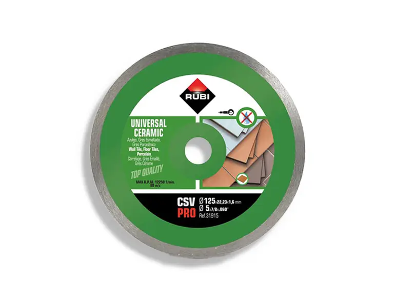 Tegelgereedschap Rubi Csv 125 Pro Diamantzaagblad Goedkoop