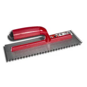Flitsaanbieding Tegelgereedschap Rubi Lijmspaan Roestvrij 28Cm 4,5x4,5Mm