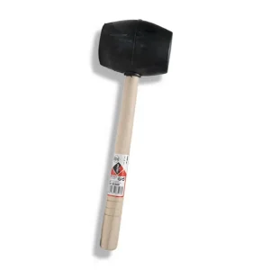 Betaalbaar Tegelgereedschap Rubi Rubber Hamer Zwart 500 Gr