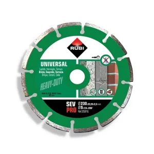 Op = Op Tegelgereedschap Rubi Sev 230 Pro Gesegmenteerd