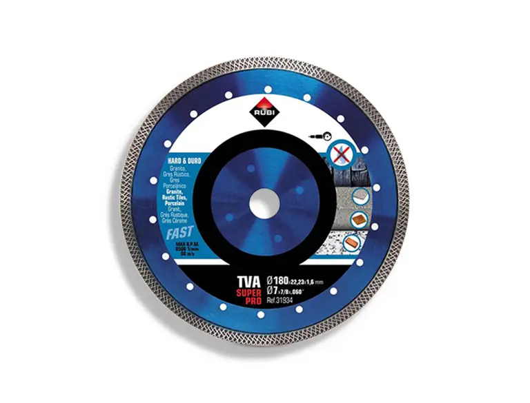Tegelgereedschap Rubi Tva 180 Superpro Actieprijs