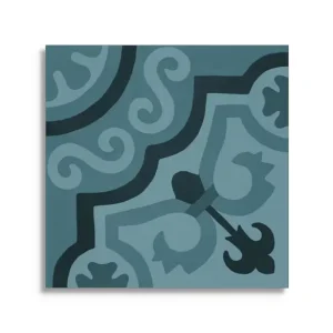 Laatste Versie vloertegel Blauw 20 x 20