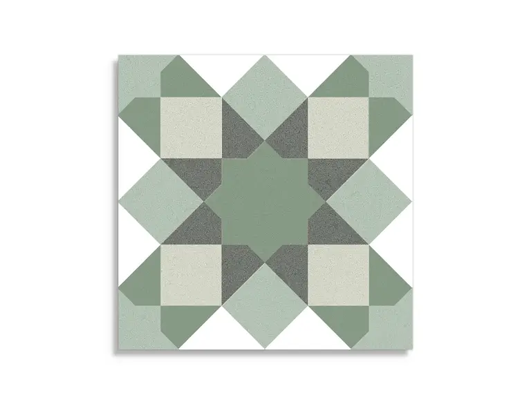 Bestel Nu vloertegel El Barco Hydra Green 20 x 20