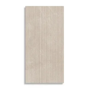 Beperkte Voorraad vloertegel Piet Boon Natural Tile Ivory Rib 60 x 120