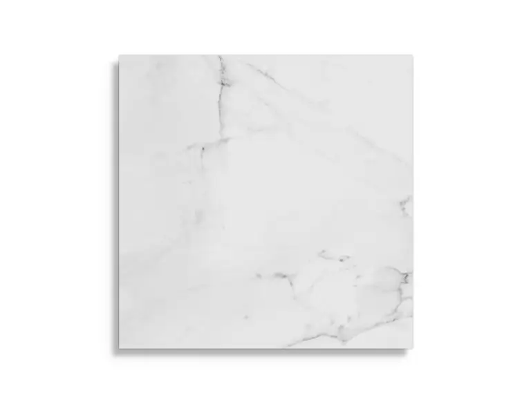 Op = Op vloertegel Porcelanosa Carrara Blanco Brillo 44,3 x 44,3