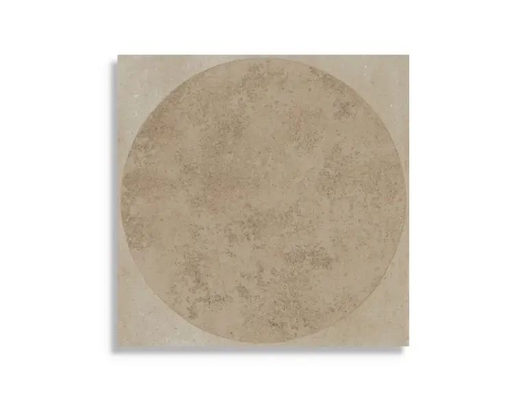 Uitverkoop Vloertegel vtwonen Earth Sabbia Cirkel 20 x 20