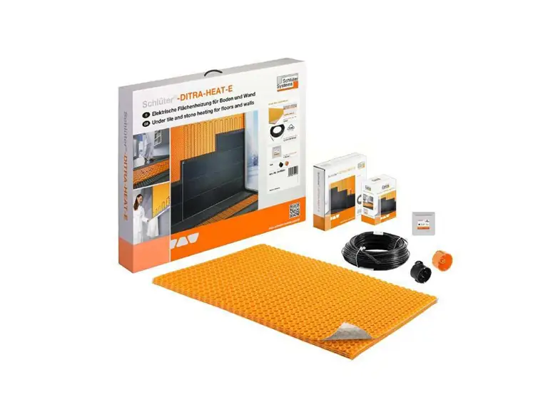 Koop Vandaag Vloerverwarming Schluter Ditra-Heat E Duo S1 1,6-1,1 M2 WiFi