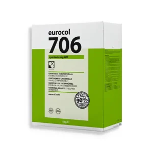 Gecertificeerd Voegmiddel Eurocol 706 speciaalvoeg WD Grijsbruin 4 Kg