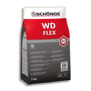 Voegmiddel Schonox WD Flex Zilvergrijs zak 5 kg Gereduceerde Prijs