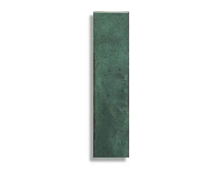Direct Beschikbaar Wandtegel Aleluia Raku Green Jade 5,6 x 26,7