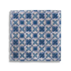 wandtegel Blauw 13 x 13 Alleen Vandaag