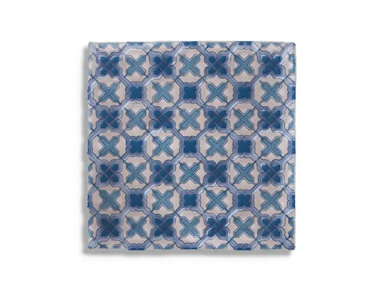 wandtegel Blauw 13 x 13 Alleen Vandaag