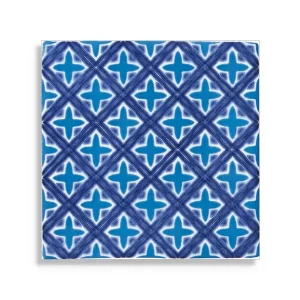 wandtegel Blauw 13 x 13 Gecertificeerd