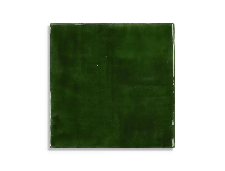 wandtegel Groen 10 x 10 Op = Op