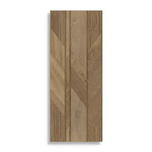 wandtegel Porcelanosa Arrow 3D Roble 59,6 x 150 Hoge Kwaliteit