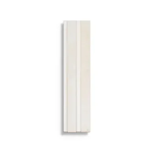 Flitsaanbieding Wandtegels Piet Boon Glaze Tile White Rake 6 x 24