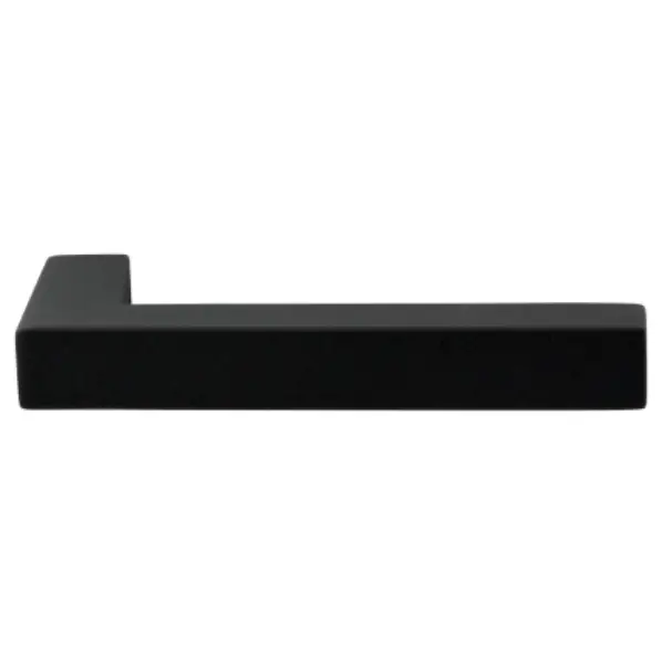 Nu Kopen Industrieel achterdeurbeslag zwart L-model haaks 130mm