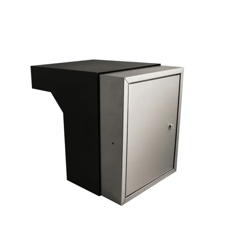Brievenbus inbouwkast RVS 40 - 55 cm incl. slot Betaalbaar